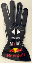 Load image into Gallery viewer, MAX VERSTAPPEN Signed F1 Red Bull Racing Glove &amp; Championship Print Display
