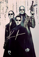 Load image into Gallery viewer, THE MATRIX - KEANU REEVES Signed Photo &amp; Filmcell Collage Display
