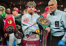 Load image into Gallery viewer, CANELO ALVAREZ Signed Photo Display2

