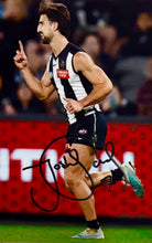 Load image into Gallery viewer, NICK, JOSH &amp; PETER DAICOS Signed Collingwood Photo Collage Display
