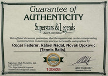 Load image into Gallery viewer, Signed Tennis Balls by Tennis Legends
