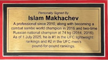 Load image into Gallery viewer, ISLAM MAKHACHEV Signed 8”x10” Photo Collage Display

