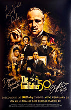 Load image into Gallery viewer, THE GODFATHER - AL PACINO, ROBERT DE NIRO, JAMES CAAN, GIANNI RUSSO, FRANK SIVERO, DOMINIC CHIANESE &amp; ANDY GARCIA Signed Photos Collage Display
