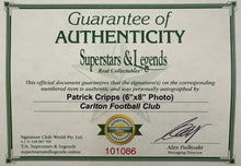 Load image into Gallery viewer, PATRICK CRIPPS Signed 6”x8” Photo Collage Display
