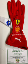 Load image into Gallery viewer, LEWIS HAMILTON Signed Scuderia Ferrari F1 Race Glove
