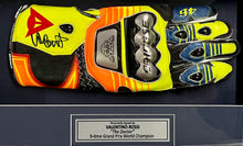 Load image into Gallery viewer, VALENTINO ROSSI Signed Glove &amp; Print Display
