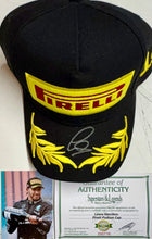 Load image into Gallery viewer, LEWIS HAMILTON Signed F1 Pirelli Podium Cap
