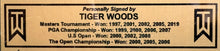 Load image into Gallery viewer, TIGER WOODS Facsimile Signed Card &amp; Photo Collage Display
