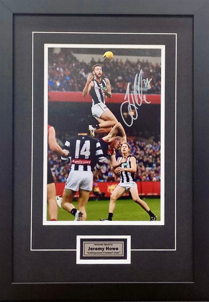 JEREMY HOWE Signed Photo Display
