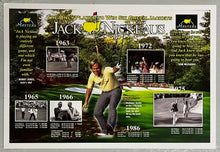 Load image into Gallery viewer, JACK NICKLAUS Signed Masters Champion Pin Flag Display
