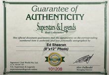 Load image into Gallery viewer, ED SHEERAN Signed Photo &amp; CDs Display
