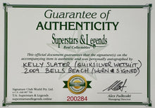 Load image into Gallery viewer, KELLY SLATER 2009 Bells Beach Competition Worn &amp; Signed QUIKSILVER Wetsuit
