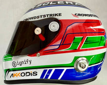 Load image into Gallery viewer, KIMI ANTONELLI “Mercedes F1 Team” Signed F1 Race Helmet1
