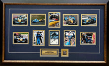 Load image into Gallery viewer, FERNANDO ALONSO Signed Race Pass &amp; Photo Collage Display
