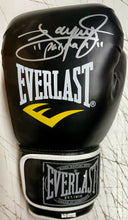 Load image into Gallery viewer, FLOYD MAYWEATHER JR. &amp; MANNY PACQUIAO Signed Boxing Glove &amp; Photo Display
