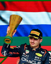 Load image into Gallery viewer, LEWIS HAMILTON, SEBASTIAN VETTEL &amp; MAX VERSTAPPEN Signed F1 Pirelli Podium Caps
