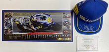 Load image into Gallery viewer, VALENTINO ROSSI Signed Cap &amp; Print
