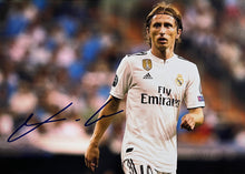 Load image into Gallery viewer, LUKA MODRIC Signed Photo Collage Display
