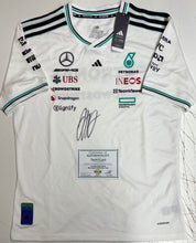 Load image into Gallery viewer, KIMI ANTONELLI Signed F1 Mercedes Shirt
