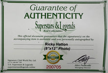 Load image into Gallery viewer, RICKY HATTON Signed Photo Display
