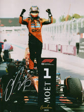 Load image into Gallery viewer, OSCAR PIASTRI Signed Photo Collage Display2
