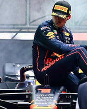 Load image into Gallery viewer, LEWIS HAMILTON, SEBASTIAN VETTEL &amp; MAX VERSTAPPEN Signed F1 Pirelli Podium Caps
