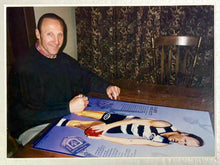 Load image into Gallery viewer, GARY ABLETT SNR Signed Limited Edition Print Display
