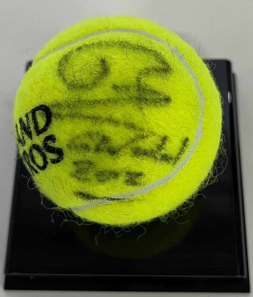 RAFAEL NADAL Signed Roland Garros Tennis Ball in Display Box