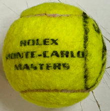 Load image into Gallery viewer, CARLOS ALCARAZ Signed &amp; Tournament Used Tennis Ball &amp; Photo Collage Display
