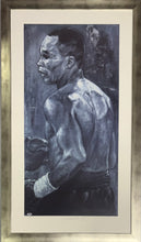 Load image into Gallery viewer, SUGAR RAY LEONARD Signed Stephen Holland Lithograph Display
