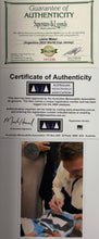 Load image into Gallery viewer, LIONEL MESSI “2022 World Cup Champions” Signed Argentina Jersey &amp; Photo Collage Display1
