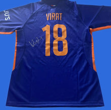 Load image into Gallery viewer, Virat Kohli signed India cricket shirt
