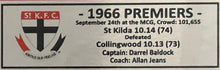 Load image into Gallery viewer, DARREL BALDOCK &amp; ALLAN JEANS Signed “1966 Premiers" Photo Collage Display
