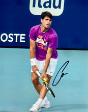 Load image into Gallery viewer, CARLOS ALCARAZ Signed Photo Collage Display
