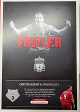 Load image into Gallery viewer, ROBBIE FOWLER Signed Liverpool Jersey “The Ultimate” Box Set
