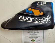 Load image into Gallery viewer, OSCAR PIASTRI Signed McLaren F1 Team Race Boot1
