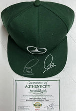 Load image into Gallery viewer, LEWIS HAMILTON Signed Mercedes F1 Team Cap &amp; Print

