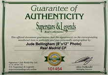 Load image into Gallery viewer, JUDE BELLINGHAM Signed Real Madrid Photo Collage Display
