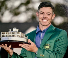 Load image into Gallery viewer, RORY McILROY “2025 Masters Champion” Signed Masters Golf Ball in Display Box
