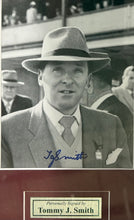 Load image into Gallery viewer, TOMMY J SMITH Signed Photo Display

