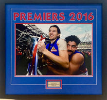 Load image into Gallery viewer, MARCUS BONTEMPELLI &amp; TOM LIBERATORE “Premiers 2016” Signed Photo Display
