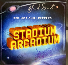 Load image into Gallery viewer, RED HOT CHILI PEPPERS - ANTHONY KIEDIS, FLEA, CHAD SMITH &amp; JOHN FRUSCIANTE Signed Album Photo Display
