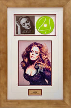 Load image into Gallery viewer, ADELE Signed Photo &amp; CD Display
