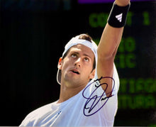 Load image into Gallery viewer, ROGER FEDERER, RAFAEL NADAL &amp; NOVAK DJOKOVIC Signed Photos Collage Display1
