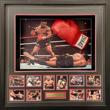 Load image into Gallery viewer, MIKE TYSON Signed Boxing Glove &amp; Photo Collage Display1
