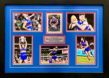 Load image into Gallery viewer, MARCUS BONTEMPELLI Signed AFL Card &amp; Photo Collage Display
