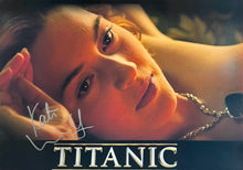 Load image into Gallery viewer, TITANIC - LEONARDO DiCAPRIO &amp; KATE WINSLET Signed Photos Collage Display
