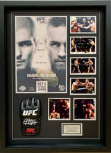 Load image into Gallery viewer, KHABIB NURMAGOMEDOV Signed UFC Glove Display
