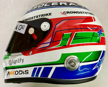 Load image into Gallery viewer, KIMI ANTONELLI “Mercedes F1 Team” Signed F1 Race Helmet2

