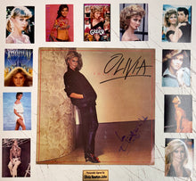 Load image into Gallery viewer, OLIVIA NEWTON-JOHN Signed “Totally Hot” Album LP &amp; Photo Collage Display
